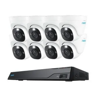 Zestaw kamer monitoringu REOLINK NVS16-8MD8, RLK16-800D8, 8 kamer, 4 TB Zestaw kamer monitoringu REOLINK NVS16-8MD8, RLK16-800D8, 8 kamer, 4 TB