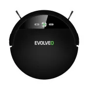 EVOLVEO RoboTrex H6, odkurzacz automatyczny, czyszczenie wodą, stacja ładująca, czarny