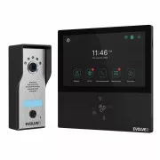 EVOLVEO DoorPhone AHD7, domowy wideodomofon WiFi ze sterowaniem bramą lub drzwiami czarny monitor