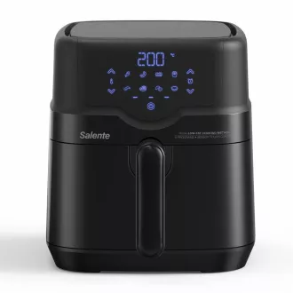 Salente HotAir, frytownica na gorące powietrze 2w1, 4, 3 l, czarna