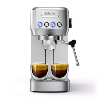 Salente Coffio, dźwigniowy ekspres do kawy, stal nierdzewna
