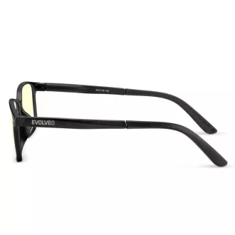 EVOLVEO BlueBlock40, okulary PC, 40% blokada niebieskiego światła, niedioptryczne, czarne