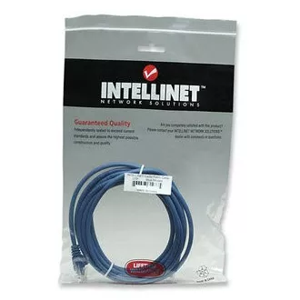 Kabel krosowy Intellinet Cat5e UTP 15m niebieski