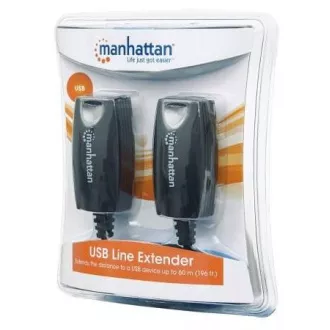 Przedłużacz linii USB MANHATTAN (USB 1.1, maks. 60 m) Przedłużacz linii USB MANHATTAN (USB 1.1, maks. 60 m)