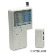 Tester okablowania Intellinet, 4 w 1, RJ11, RJ45, USB i BNC