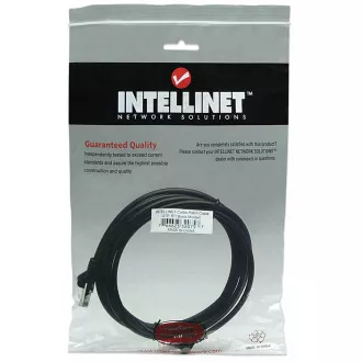 Intellinet Kabel krosowy Cat5e UTP 2m czarny, ok.