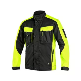 Bluzka CXS SIRIUS BRIGHTON, czarno-żółta, rozmiar 62