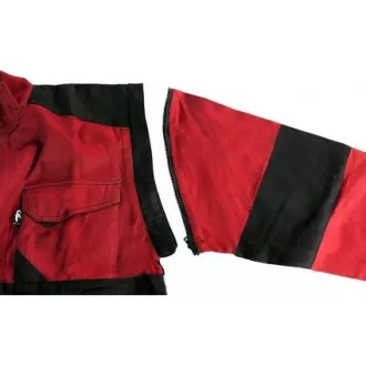 Bluzka CXS LUXY DIANA, damska, czerwono-czarna, rozmiar 42