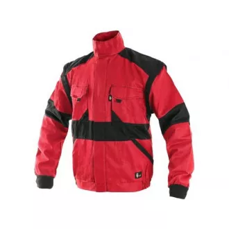 Bluzka CXS LUXY DIANA, damska, czerwono-czarna, rozmiar 54