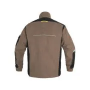 Bluzka CXS STRETCH, męska, beżowo-czarna, rozmiar 50