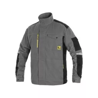 Bluzka CXS STRETCH, męska, szaro-czarna, rozmiar 56