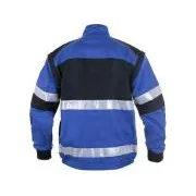 Bluzka CXS LUXY BRIGHT, męska, niebiesko-czarna, rozmiar 48