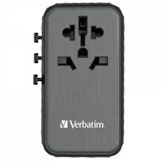 VERBATIM Uniwersalna ładowarka sieciowa UTA-06 GaN III, 100W
