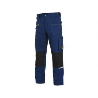 Spodnie CXS STRETCH, męskie, granatowo-czarne, rozmiar 50