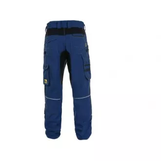 Spodnie CXS STRETCH, męskie, granatowo-czarne, rozmiar 50