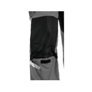 Spodnie CXS STRETCH, męskie, szaro-czarne, rozmiar 46