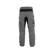 Spodnie męskie CXS STRETCH, szaro-czarne, rozmiar 52