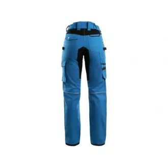 Spodnie CXS STRETCH damskie, średni niebieski - czarny, rozmiar 56