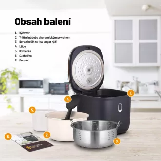 Lauben Low Sugar Rice Cooker 3000AT - urządzenie do gotowania ryżu Lauben Low Sugar Rice Cooker 3000AT - urządzenie do gotowania ryżu