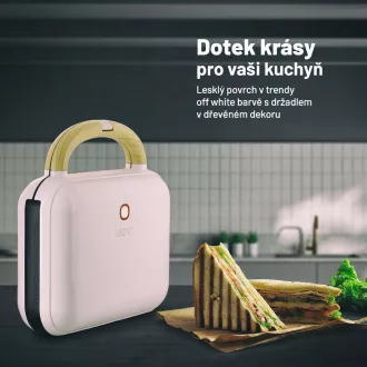 Opiekacz do kanapek Lauben 3w1 900WW