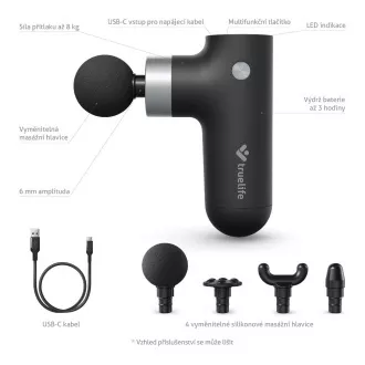 TrueLife RelaxGun G3 - pistolet do masażu TrueLife RelaxGun G3 - pistolet do masażu