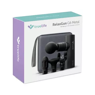 TrueLife RelaxGun G6 Metal - pistolet do masażu