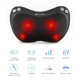 TrueLife RelaxBack B3 Charge - poduszka masująca z akumulatorem