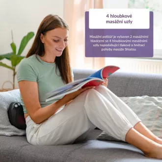 TrueLife RelaxBack B3 Charge - poduszka masująca z akumulatorem