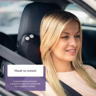 TrueLife RelaxBack B3 Charge - poduszka masująca z akumulatorem