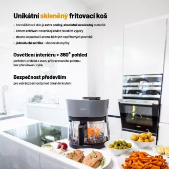 Frytkownica Lauben Glass&SteamAir® 4500BG