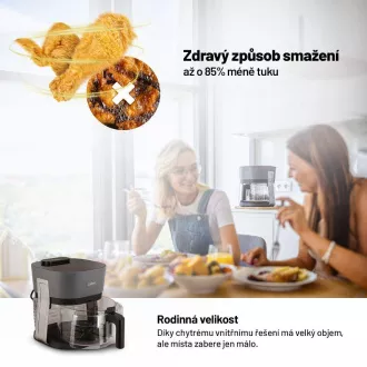 Frytkownica Lauben Glass&SteamAir® 4500BG
