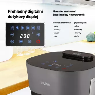 Frytkownica Lauben Glass&SteamAir® 4500BG