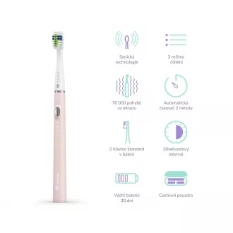 Szczoteczka soniczna TrueLife SonicBrush Slim20 różowa