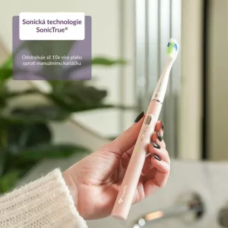 Szczoteczka soniczna TrueLife SonicBrush Slim20 różowa