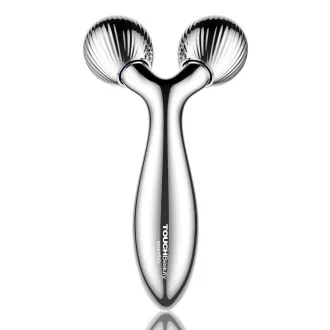 TOUCHBEAUTY 1613AS Wałek do masażu twarzy srebrny