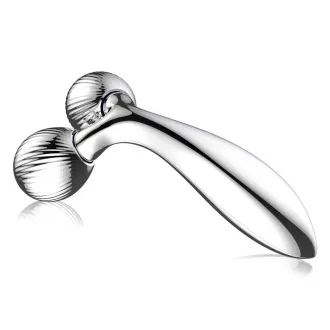 TOUCHBEAUTY 1613AS Wałek do masażu twarzy srebrny