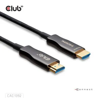 Club3D Aktywny hybrydowy kabel optyczny HDMI 2.1 8K 60 Hz/4K 120 Hz, (M/M), 30 m Club3D Aktywny hybrydowy kabel optyczny HDMI 2.1 8K 60 Hz/4K 120 Hz, (M/M), 30 m