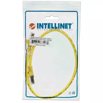 Kabel krosowy Intellinet Cat6A SFTP 5m żółty, LSOH