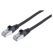 Kabel krosowy Intellinet Cat6A SFTP 30m czarny, LSOH