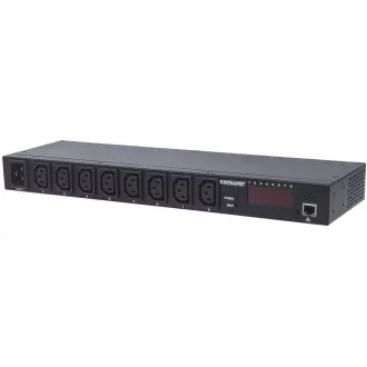 Panel dystrybucyjny PDU Intellinet, 8 gniazd C13, rack 1U, odłączany kabel 16A, monitoring Panel dystrybucyjny PDU Intellinet, 8 gniazd C13, rack 1U, odłączany kabel 16A, monitoring