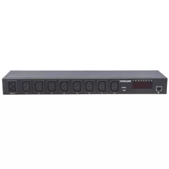 Panel dystrybucyjny PDU Intellinet, 8 gniazd C13, rack 1U, odłączany kabel 16A, monitoring Panel dystrybucyjny PDU Intellinet, 8 gniazd C13, rack 1U, odłączany kabel 16A, monitoring