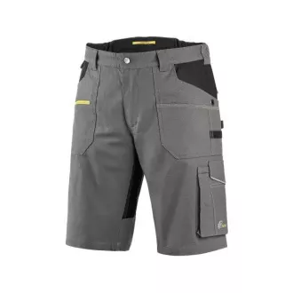 CXS STRETCH spodenki męskie, szaro-czarne, rozmiar 56