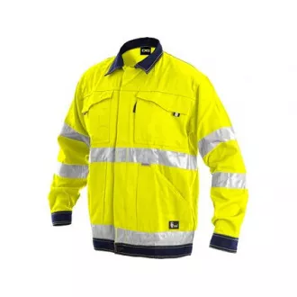 Bluzka CXS NORWICH, ostrzegawcza, męska, żółto-niebieska, rozm. 62