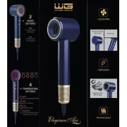 WG - Suszarka do włosów WG Elegance Air, 1600W, niebieska
