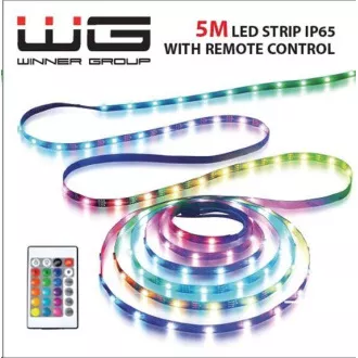 WG - Taśma LED WG14, 5 metrów, ze sterownikiem, IP 65, USB-A