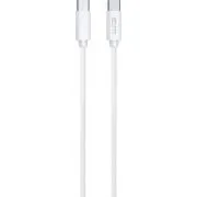 WG – Kabel danych Type-C do Type-C, 2 metry, 3 A, 60 W, biały