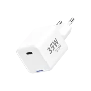 WG - GaN 1x USB-C, PD 35W, biały