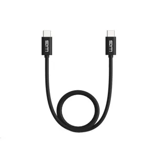 WG - Kabel do transmisji danych Type-C do Type-C / 1m / 3A / czarny