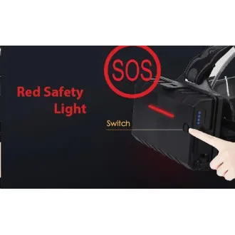 WG - Reflektor LED WG3 z tylnym światłem ostrzegawczym