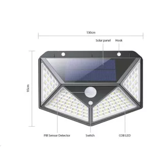 WG - Lampa solarna z czujnikiem ruchu WG1 / Lucy